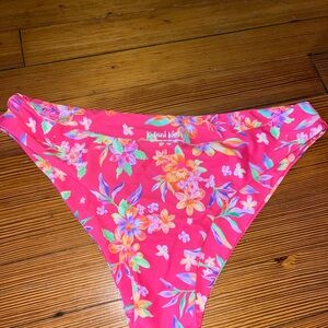 Kulani Kinis Pink Floral Bikini Bottom